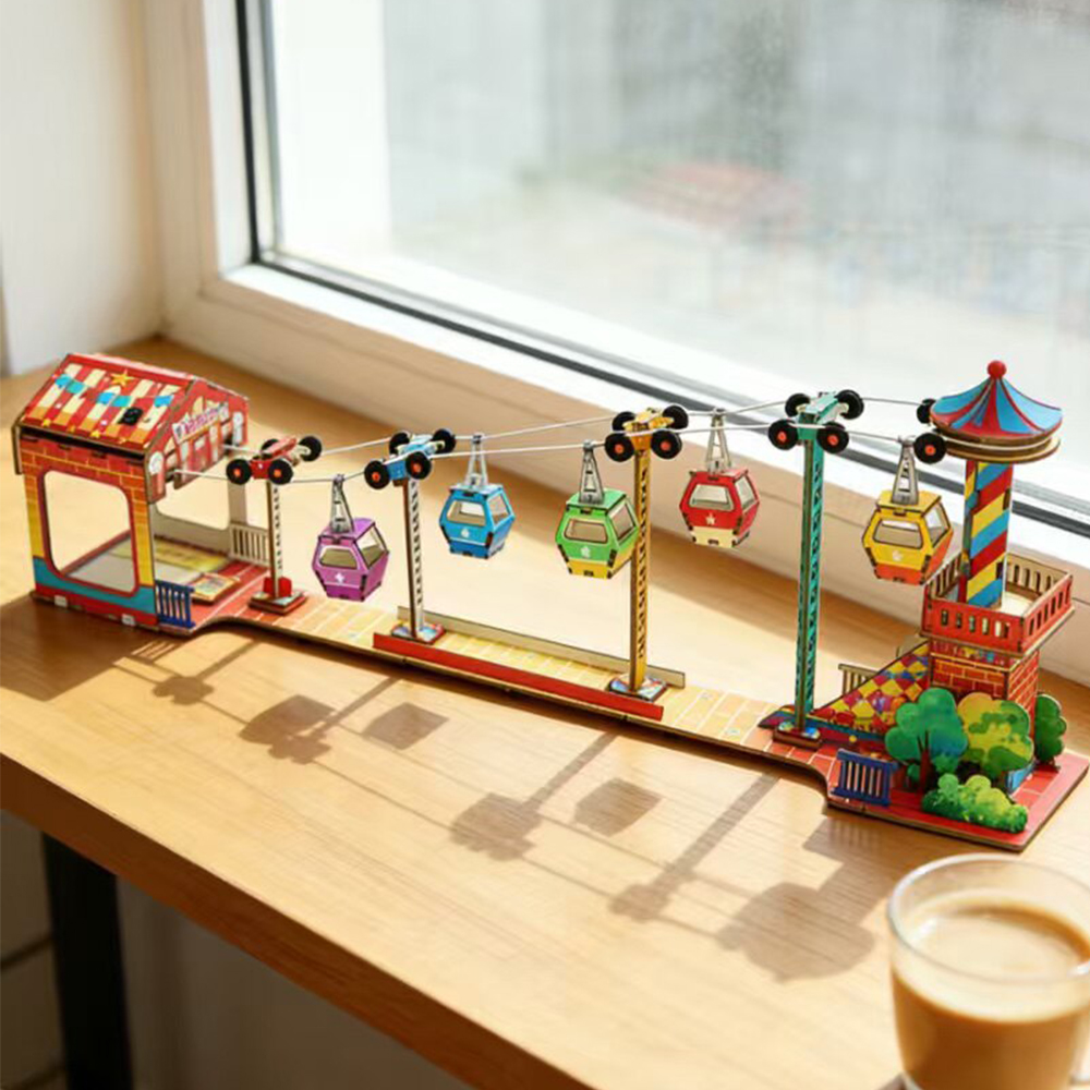 Science And Invention - Modèle de téléphérique touristique, jouets scientifiques