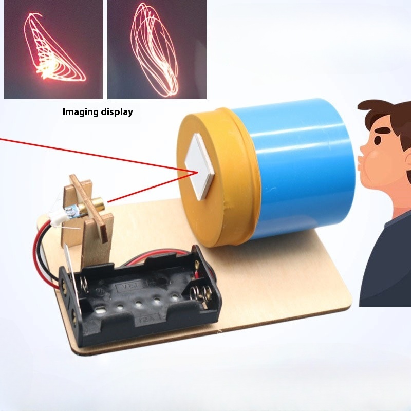 Science And Invention - Dispositif d'imagerie acoustique à monter soi-même,